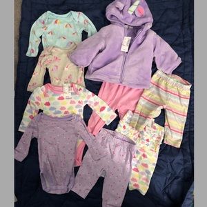 TCP The Children’s Place 9pc set Unicorn hoodie 🦄